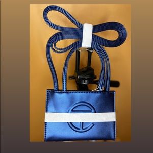 💦AUTHENTIC💧 Telfar Small Cobalt Shopping Bag 🌹BRAND NEW🌹,💨 FREE 🐈‍⬛ FREE🏡